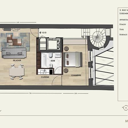 Relais Louvigny Apartment Luxembourg Luaran gambar